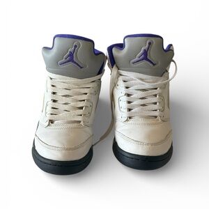 Air Jordan 5 Retro Concord white high top size 7 Y